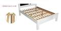 CAMA ÍRIS CASAL/VIÚVA MDF – 107x144x195cm - VJ MÓVEIS - 5.3/TD/3.1/PR 10