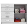 Cômoda 2 portas e 5 gavetas Atenas - 123 cm - EVIDÊNCIA MÓVEIS - 2.8 - PR 2