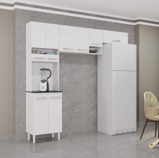 Cozinha 3 Peças Isadora 2,02m – Poquema- 3.9- TD/RF 4.0/CW