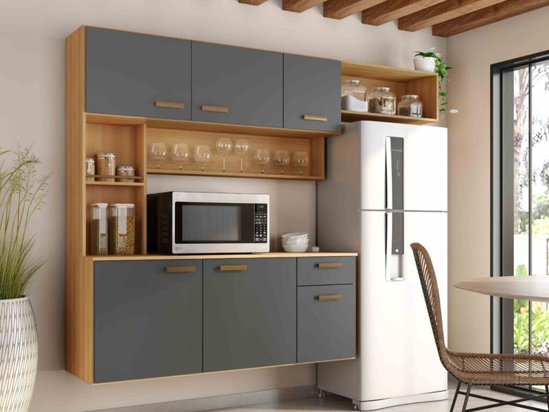 Cozinha Suspensa Manu - 1.80m - Poliman - 3.8/LD 3.6/RN