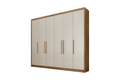 ROUPEIRO GR SANTORO 6P6G 100%MDF - 2,43m - NOVO HORIZONTE - 1.6/TRA 2