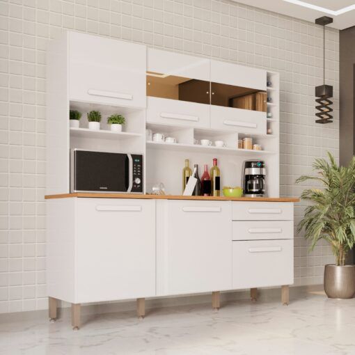 Kit Cozinha Alexia - 1.82m - Imop - 6.9/TD 7.5/SR/CW 7.2/LD | Movelaro
