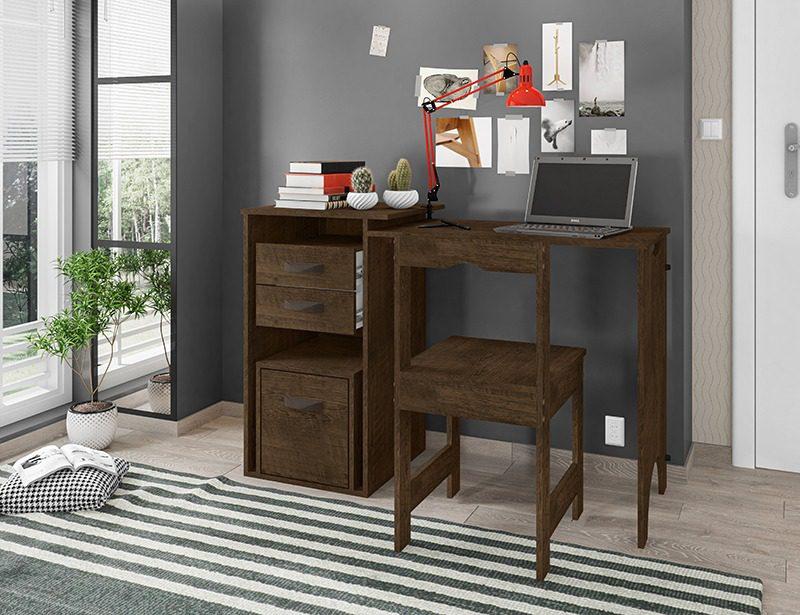 Mesa Office com Cadeira F128 Framar - 0,50m - 3.7/SR