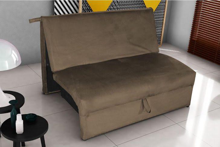 ESTOFADO SOFÁ CAMA MALU MATRIX - 4.1/TRA/PR/RF/RN