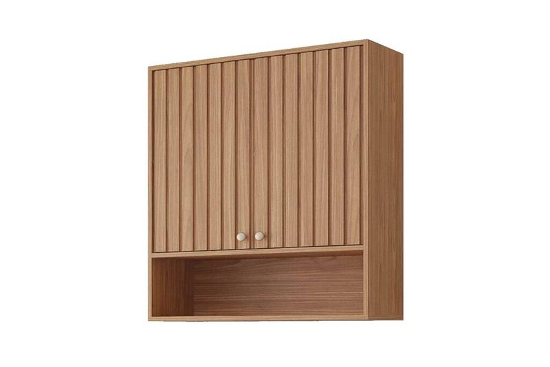 ARMÁRIO AEREO DIVINA 2PTS 100%MDF - 0.80m - MGM - 2.8/RN 3.0/CW