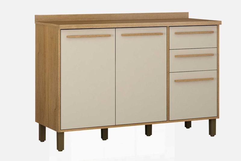 BALCÃO COZINHA SALVADOR - 120cm - VALDEMOVEIS - 4.5 - RN - 4.3 - LD