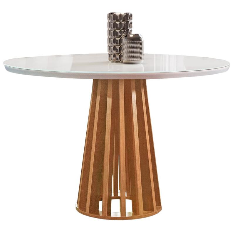 Mesa Berlim Redonda - 100cm - CEL MÓVEIS - 5.7 - PR/LD