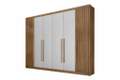 ROUPEIRO GR COIMBRA RIPADO 6P8G NOVO HORIZONTE 100%MDF - 270 cm - 1.7/RN 2