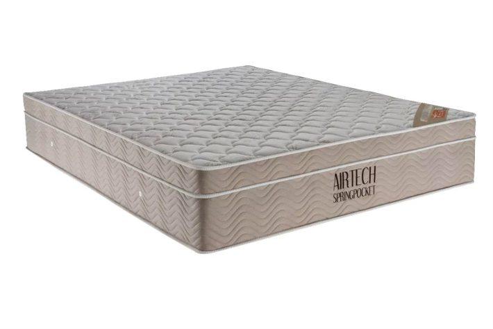 Colchão Casal AirTech SpringPocket D26 Molas Ensacadas - 30x138x188cm - ORTOBOM - 8.0 - RN - 8.3 - PR - 9.6 - SR - 8.9 - LD