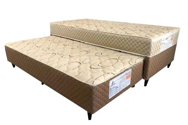 Cama Box COLCHOBOX BICAMA SOLTEIRO RONDOCOMFORT LIGHT ORTOPÉDICO C/AUXILIAR D33/D28 - 60x88x188cm - RONDOMÓVEIS - 8.7/RN - 8.3 - SR/RF