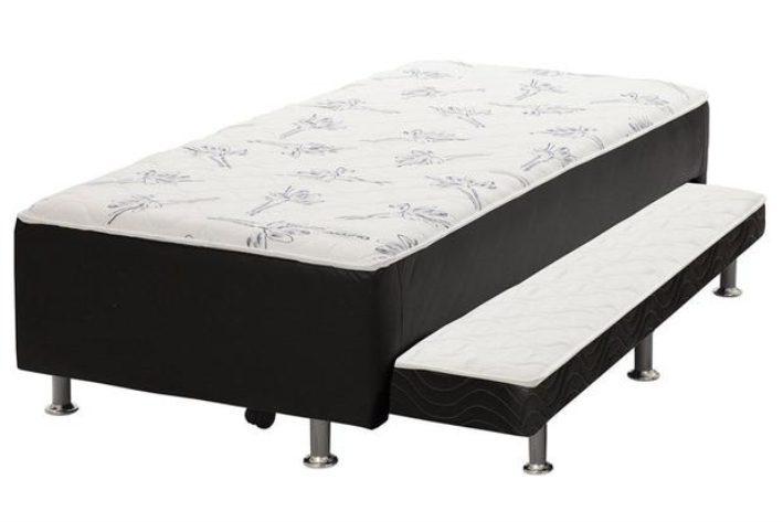 Cama Box COLCHOBOX SOLTEIRO ORTOPÉDICO D28 C/AUXILIAR - 37x88x188cm - ORTOBOM - 6.6 - RN