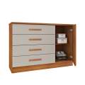 Cômoda Barcelona Montserrat 4G 1P Ripada  - 134cm -TCIL - 5.1/PR/SR/TD/5.0/RN/4.8/LD 2