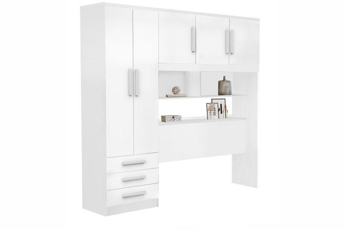 ROUPEIRO GUARDA ROUPA MÉXICO CASAL CABECEIRA BAÚ - 205cm - RUD RACK - 6.5/LD/6.4/PR/RN/TD