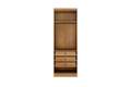 ROUPEIRO MÓDULO RIZON 2 PORTAS 3 GAVETAS NOVO HORIZONTE 100%MDF - 80,4cm - 6.0 - RN 6