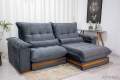 Estofado Sofá Retrátil/Reclinável Ibis Veludo 2.50m - D33 e Molas Ensacadas - 2.54 - RF 13