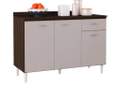 Balcão de Cozinha Poquema com tampo - 1.20m - 1.9 - LD 3