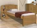 Cama Solteiro Milênio Plus Baú 100%MDF - 1.30m - D Doro Móveis - 5.2/LD - 4.6 - PR - 5.1 - RF 2