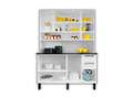 Kit Cozinha Florença 8P 2G - 140cm - 1.09/LD/1.10/PR 4