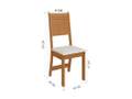 Mesa de Jantar Évora/Lisboa C/ 4 Cadeiras - 5.3 - LD/PR 6