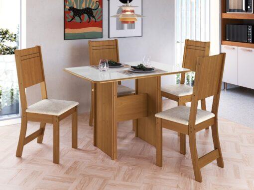 Mesa de Jantar Évora/Lisboa C/ 4 Cadeiras - 5.3 - LD/PR