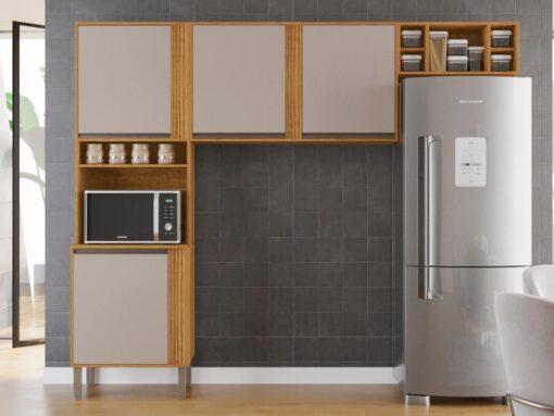 Cozinha Pérola com 3 Peças - 2.56m - 6.4 - LD