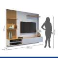 Home Suspenso Montana - 200cm - TV 65' - Valdemóveis - 4.9 - PR - 4.7 - LD - 5.2 -TRA 8