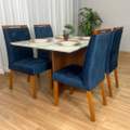 MESA DE JANTAR HELO 1,20m x 0,90m + 4 CADEIRAS - POLIMAN - 9.0 - LD 3