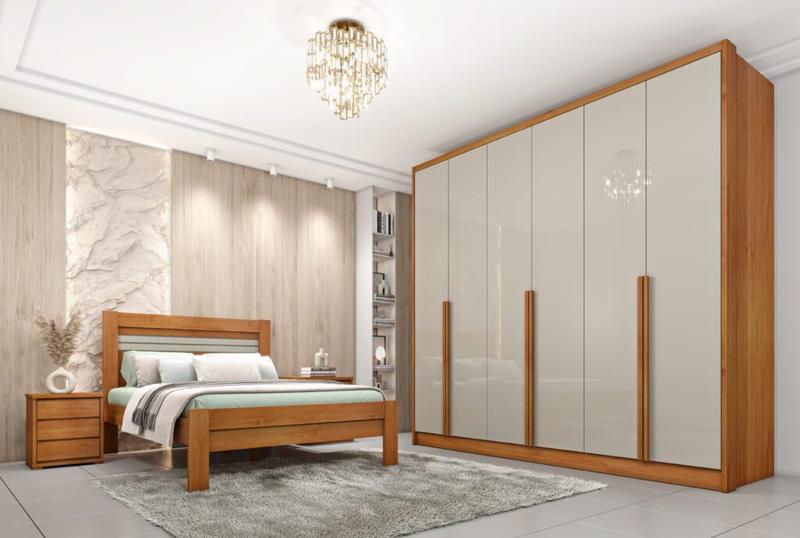 Roupeiro 6P 6G Fortuna /Riqueza 100%MDF - 243cm - TCIL 1.4/PR//TD/ SR