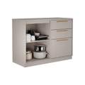 Balcão 1PT 3 GAV Essence 100%MDF - 120cm - 7.8/PR/LD 2