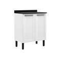 Balcão 2PT Cozinha - Florença - 70cm - 2.4 - PR - 2.6 - LD 1