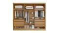 Roupeiro GR 3P6G Bergamo 100%MDF - 270cm - 1.8/PR 2