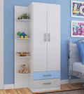 Roupeiro Guarda Roupa Infantil Evidência - 92cm - 2.5 - PR 4