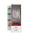 Roupeiro Guarda Roupa Infantil Evidência - 92cm - 2.5 - PR 2