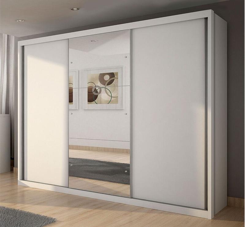 Roupeiro Guarda Roupa Paradizzo Gold - 100% MDF - 241,4cm - 1.4/PR 1.1/RN