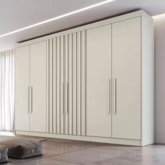 Roupeiro GR Potente 6P6G Europa 100%MDF - 250,5cm - 1.7/PR/RF