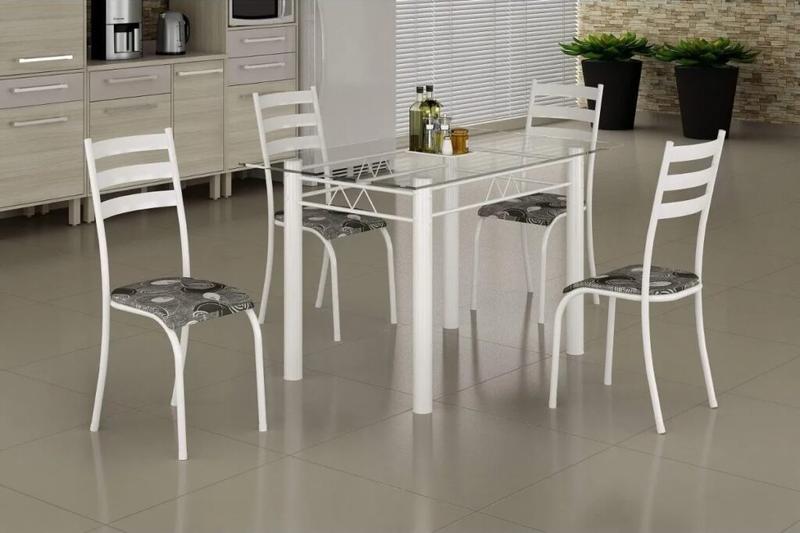 Mesa 4 Cadeiras Ipanema Retangular - 60x100cm - 4.8 - PR