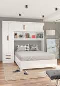 Roupeiro Modulado 5P 2G - 204cm - (Não acompanha cama) - 5.7 - SR/PR 1