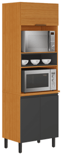 Paneleiro NAMUR 2PT 1PH 2FNO 100%MDF- 70 cm - 5.8/PR 1