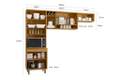 COZINHA COMPACTA MALTA - 258cm - POLIMAM - 5.6 - RN 2