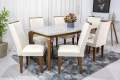 Mesa Jantar Londrina Imbuia quina copo 180×90 6 Cadeiras Luxo Veludo - Rufato - 1.68/PR 3