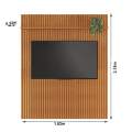 Painel Riso Ripado S/ Nicho - 1.82m - JCM - 6.2/RF 2