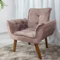 Poltrona Pérola Base Fixa Suede - 2.8/RF 8