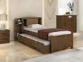 Bicama Solteiro Milênio Plus Baú 100%MDF COM Cama Auxiliar - 1,30m - D Doro Móveis - 8.2/LD 7.2/PR 5.2/SR 8.0/RF 4