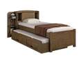Bicama Solteiro Milênio Plus Baú 100%MDF COM Cama Auxiliar - 1,30m - D Doro Móveis - 8.2/LD 7.2/PR 5.2/SR 8.0/RF 5
