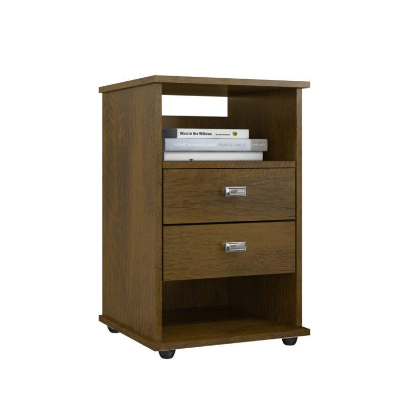 Mesa de Cabeceira Londres 2G - 38cm - Borsari - 1.3 - CW