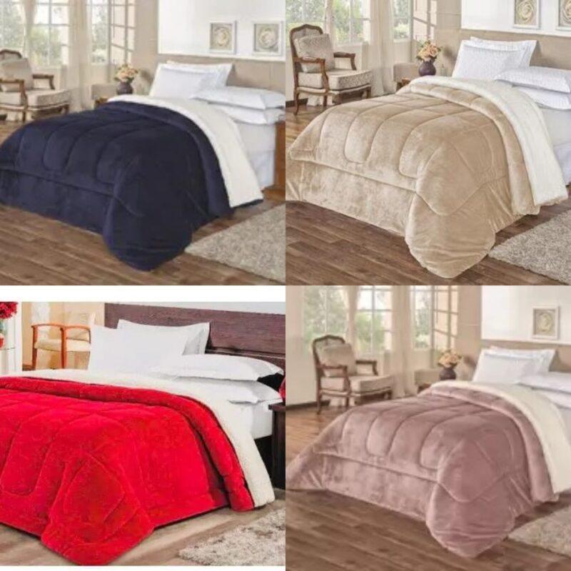 Coberdrom Alaska Sherpa King 2,40m x 2,60m – Marcelino Textil – 1.9 – SR