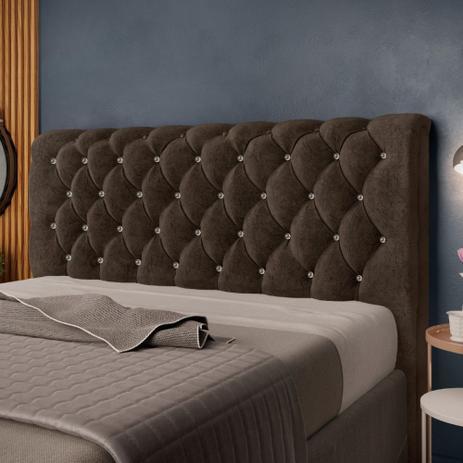 Cabeceira Luxuria King Veludo ou Corino 1,95m – SR – 4.2 – SR