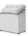 Cabeceira Solteiro Madri Encosto Reclinável Bonan em Corino ou Suede 0,90m - 3.9 - SR 1