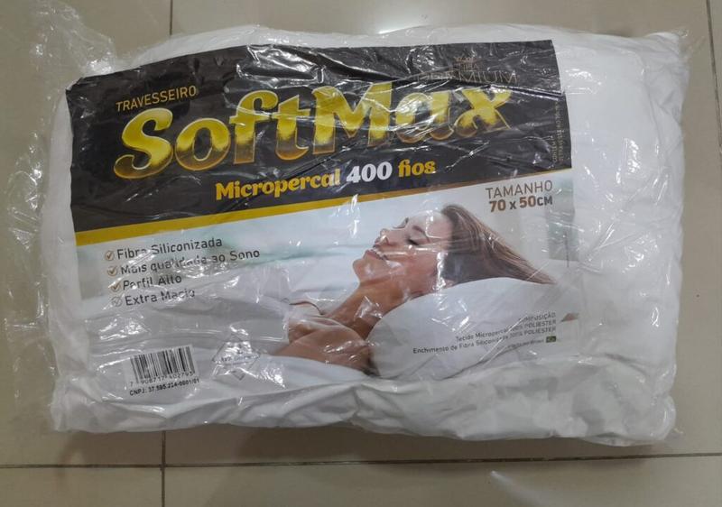 Travesseiro SoftMax MicroPercal 50cm x 70cm – Bialume – 0.3 – SR