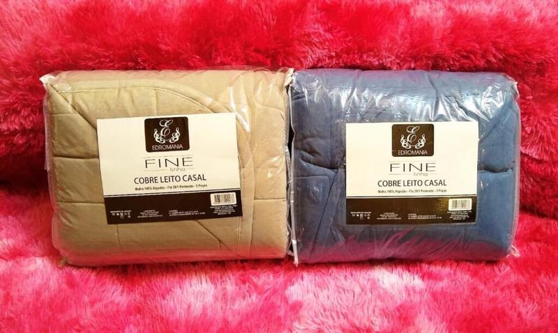 Cobre Leito Fine 3 Peças Malha Casal 2,20m x 2,40m – Edromania – 1.5 – SR